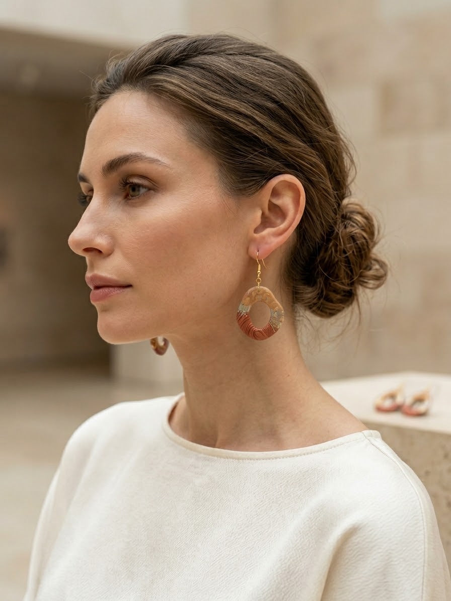 Boucles d'oreilles Khali