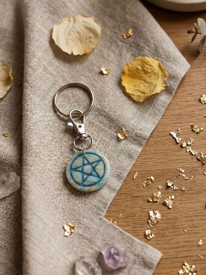 Porte-clé Pentacle