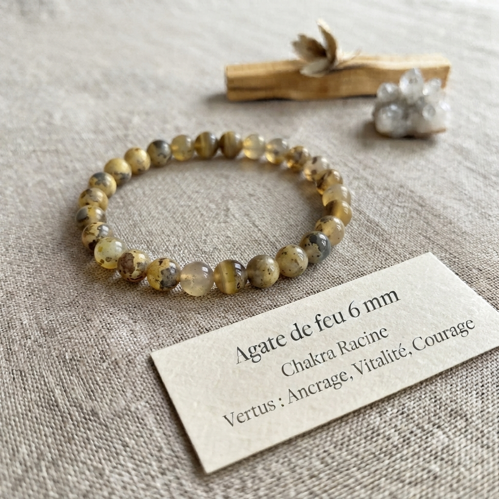 Bracelets en pierre naturelle - 6mm