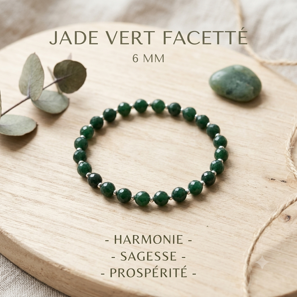 Bracelets en pierre naturelle - 6mm