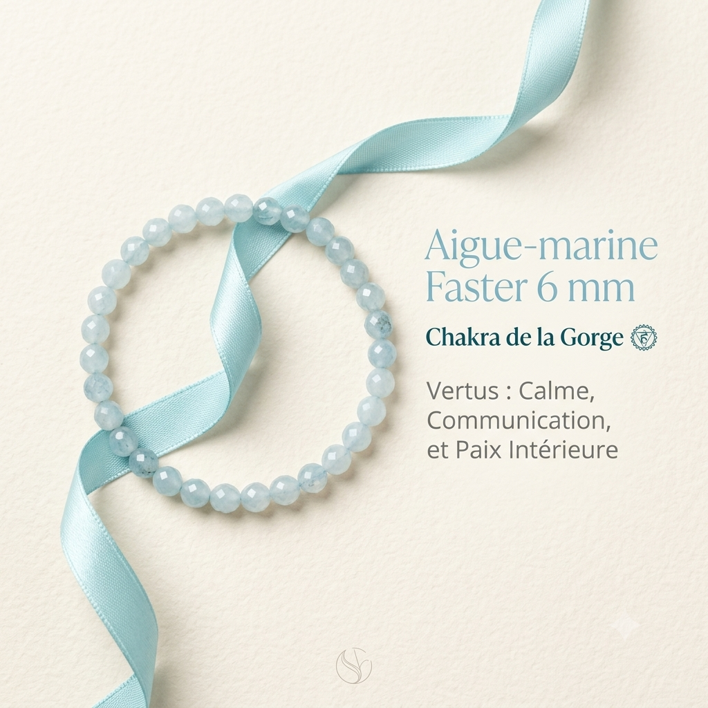 Bracelets en pierre naturelle - 6mm