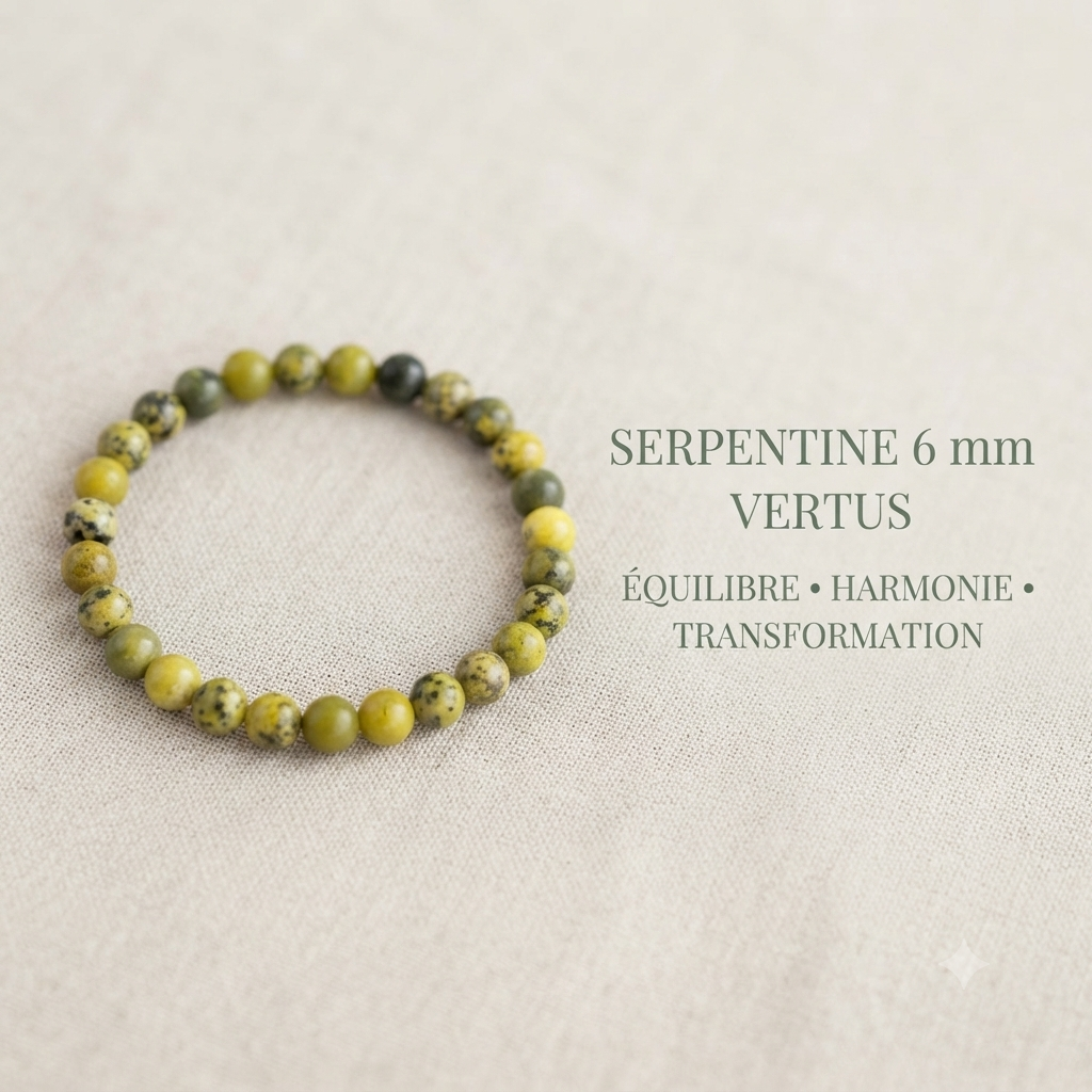 Bracelets en pierre naturelle - 6mm