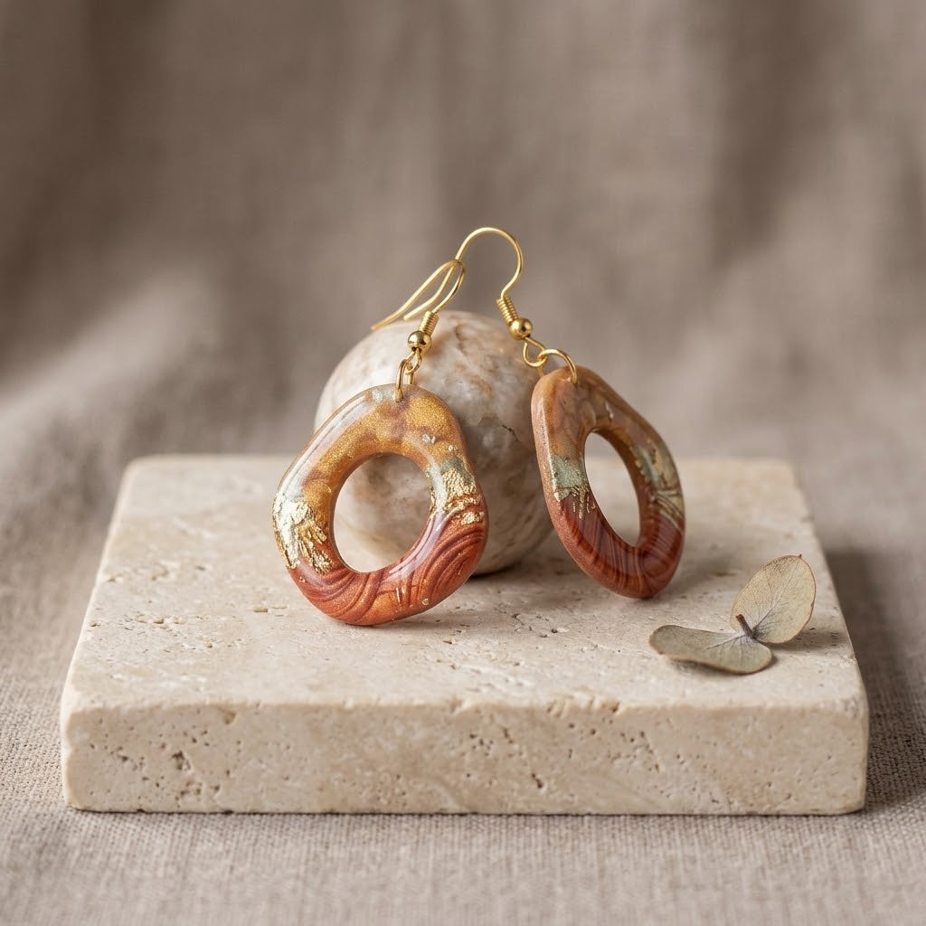 Boucles d'oreilles Khali