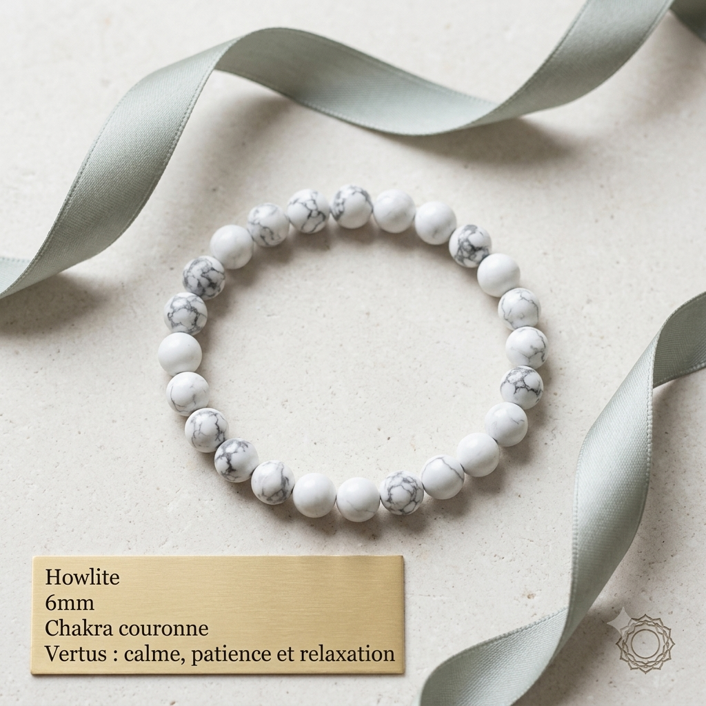 Bracelets en pierre naturelle - 6mm