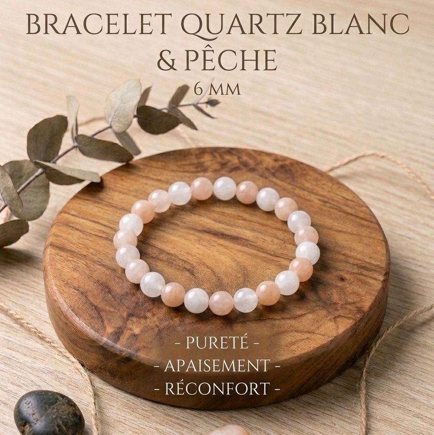Bracelets en pierre naturelle - 6mm