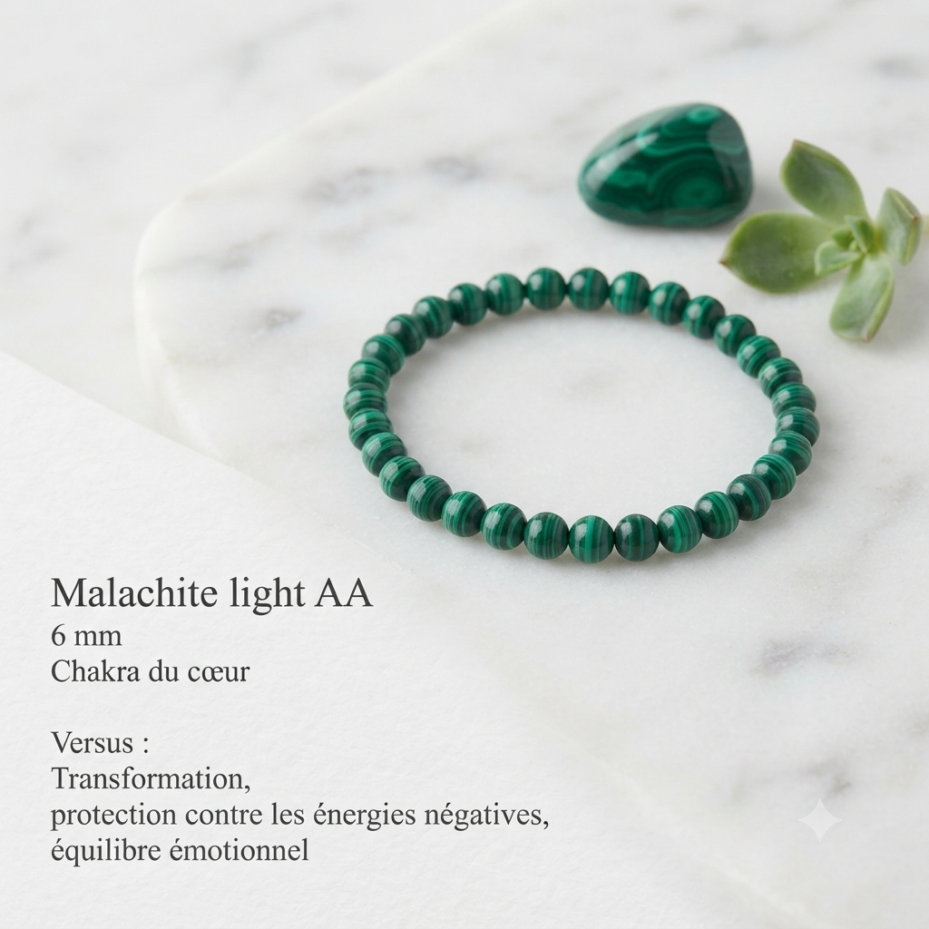 Bracelets en pierre naturelle - 6mm